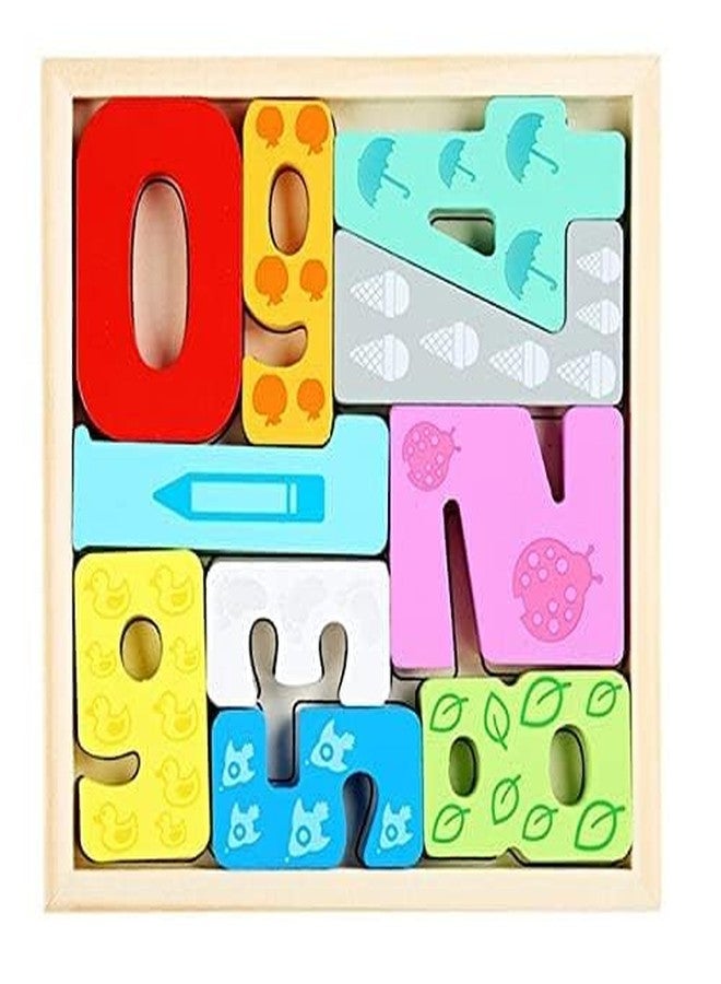 Nuwishtek Wooden Puzzles Toddler Toys Gifts for 3 Year and Above Old Boys Girls, Puzzles Montessori Toys, Learning Educational Christmas (Numbers Puzzle) - Image 1
